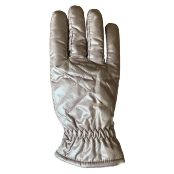 NWT Isotoner Tan Winter Gloves S/M - Picture 4 of 8